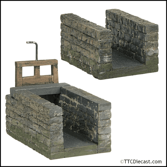 Scenecraft 44-0142 Watermill Race and Gate, OO Gauge