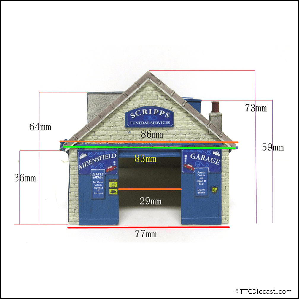 Scenecraft 44-0156 Goathland Garage, OO Gauge *LAST FEW*