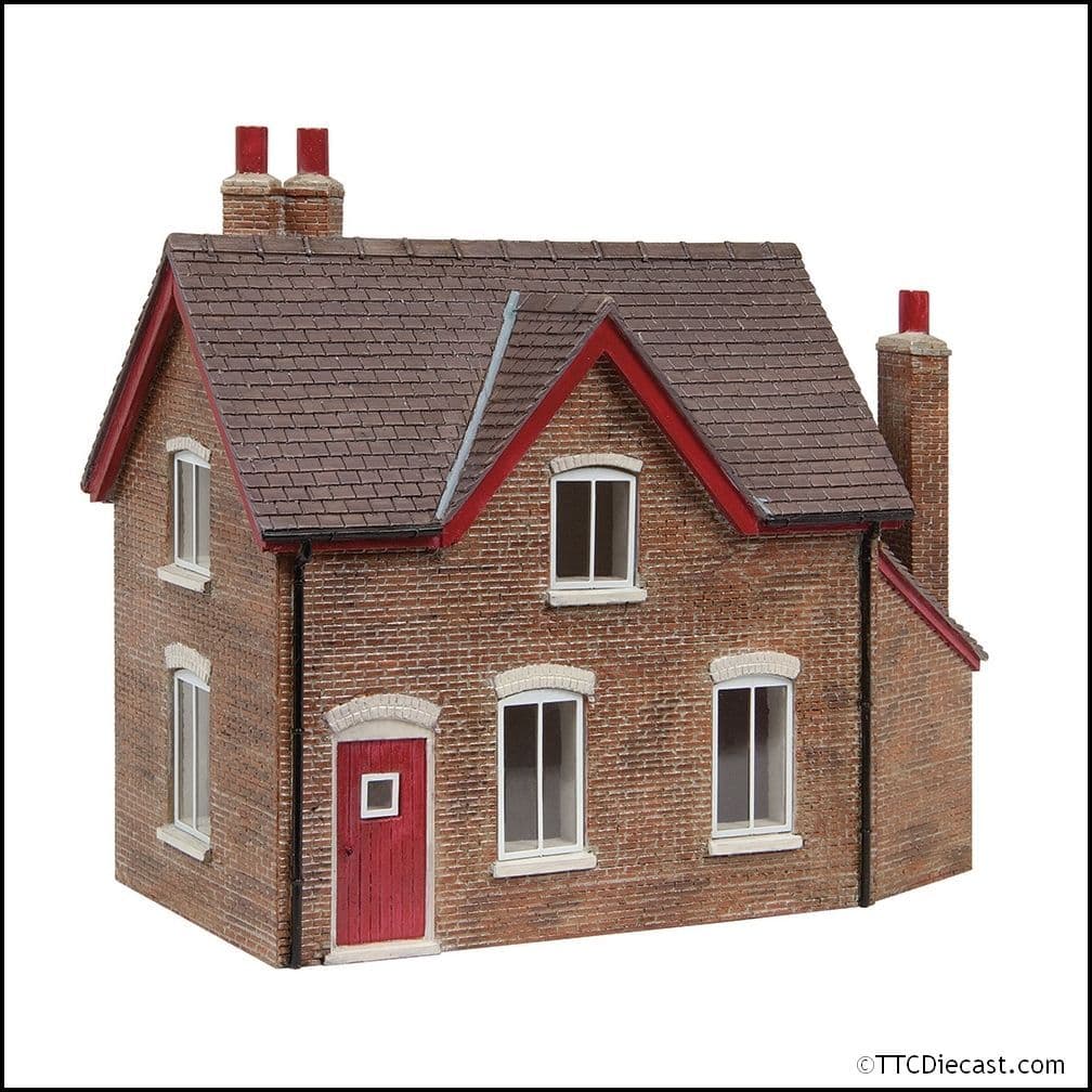 Scenecraft 44-0174R Gatekeeper's Cottage Red, OO Gauge