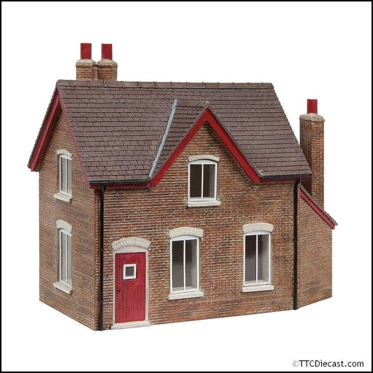 Scenecraft 44-0174R Gatekeeper's Cottage Red, OO Gauge