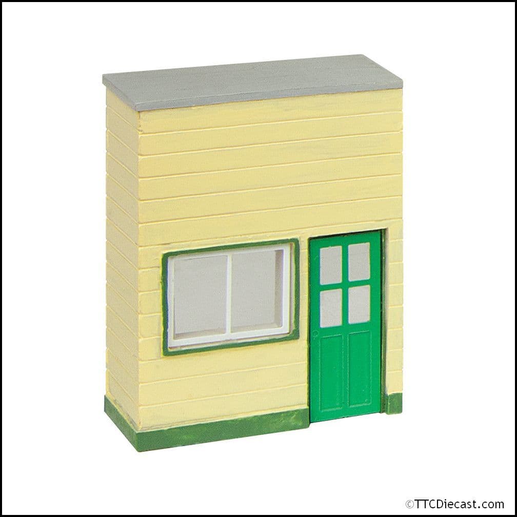 Scenecraft 44-0180A S&DJR Train Shed Green and Cream, OO Gauge