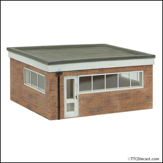 Scenecraft 44-0182W Shunter's Hut White, OO Gauge