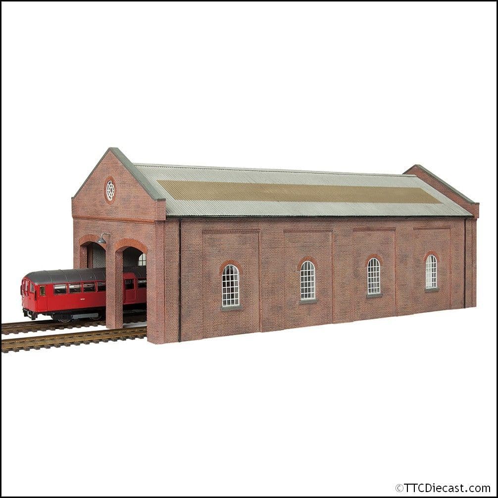 Scenecraft 44-0183 Electric Train Depot White, OO Gauge