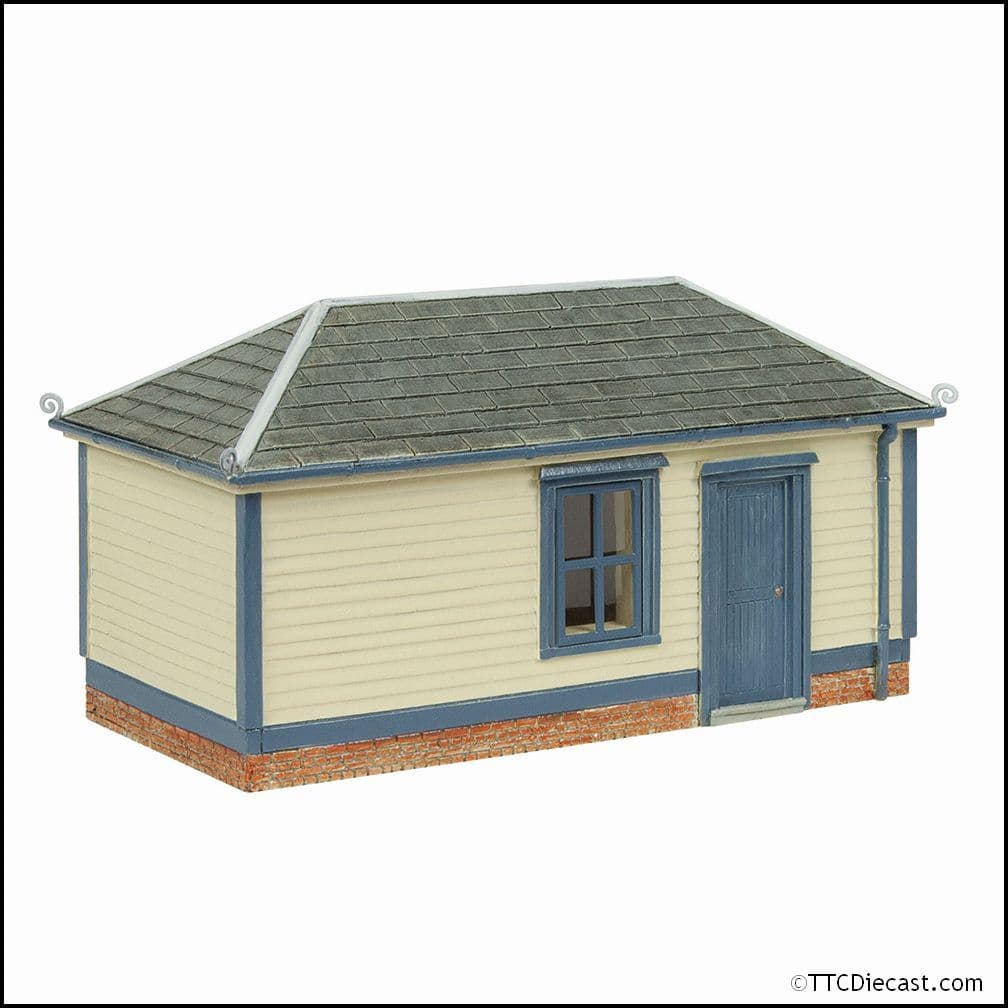 Scenecraft 44-0189B Clapboard Platform Hut - Blue, OO Gauge