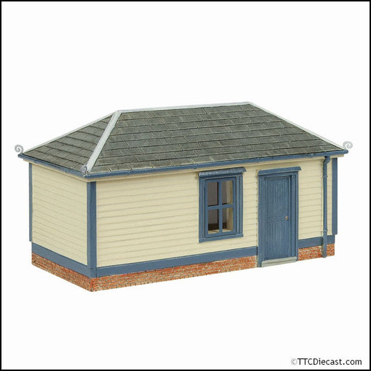 Scenecraft 44-0189B Clapboard Platform Hut - Blue, OO Gauge