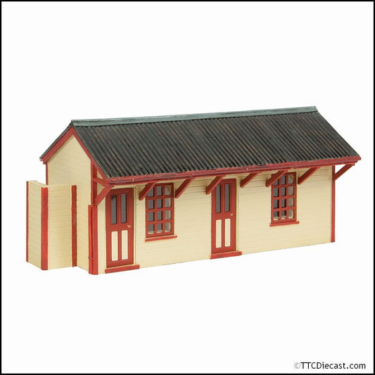 Scenecraft 44-0192R Light Railway Station Building - Red, OO Gauge