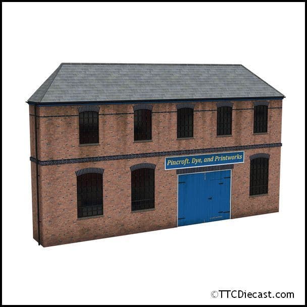 Scenecraft 44-0205 Low Relief Victorian Factory Front, OO Gauge *LAST FEW*
