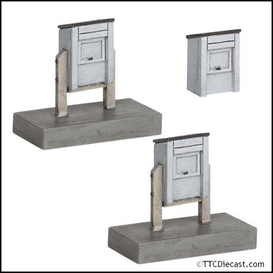 Scenecraft 44-0501 Wooden Relay boxes, OO Gauge