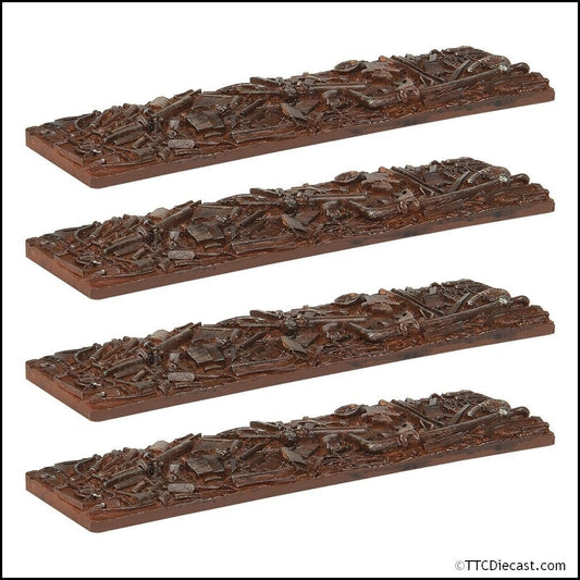 Scenecraft 44-0522 Scrap Metal Loads for SSA Wagons (x4) OO Gauge