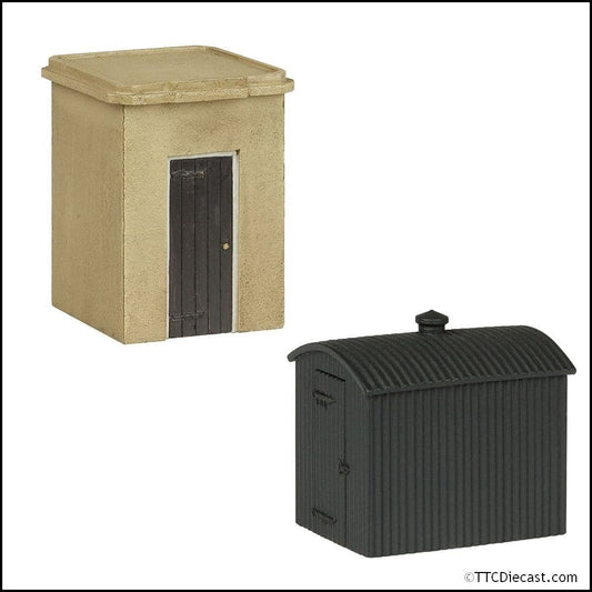 Scenecraft 44-0523 Lineside Huts (x2) OO Gauge