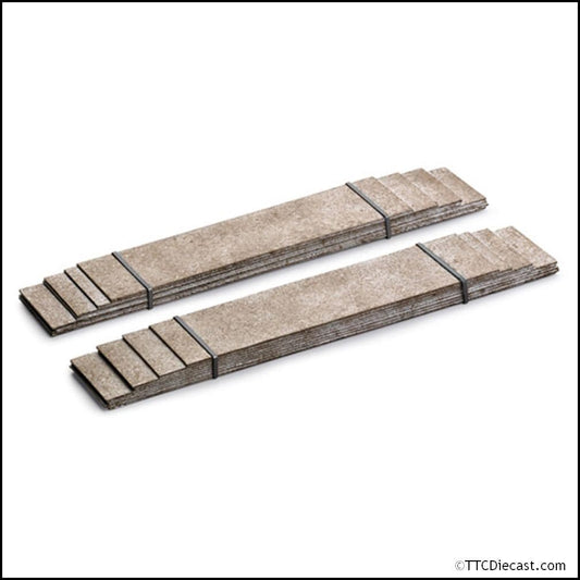 Scenecraft 44-0526 Steel Plate Load with Black Straps (x2), OO Gauge