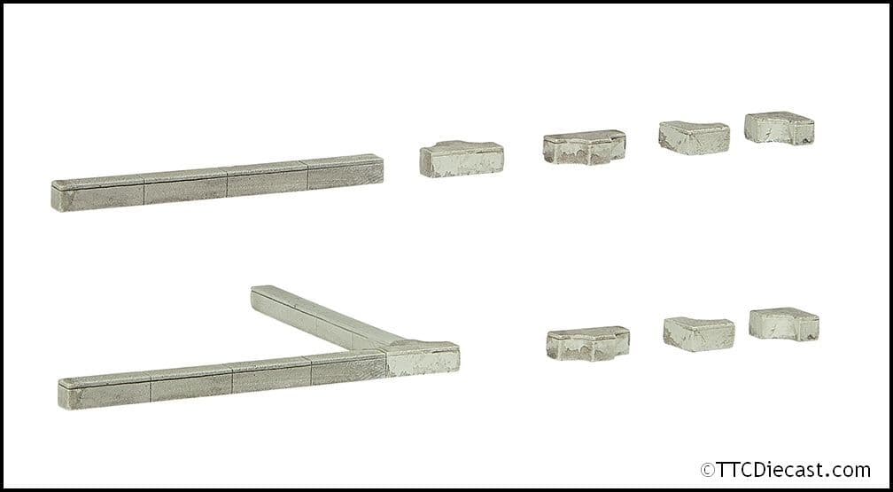 Scenecraft 44-0527 Lineside Troughs and Junctions, OO Gauge