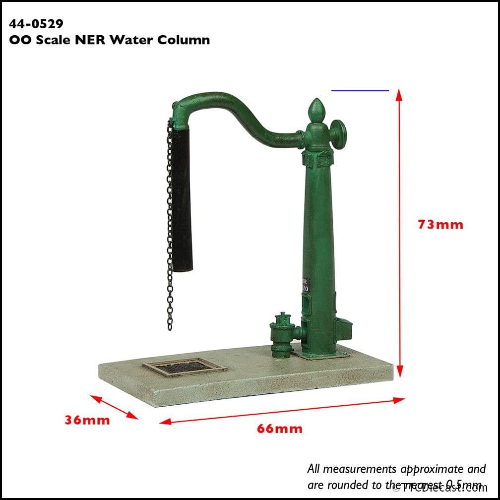Scenecraft 44-0529 NER Water Column, OO Gauge