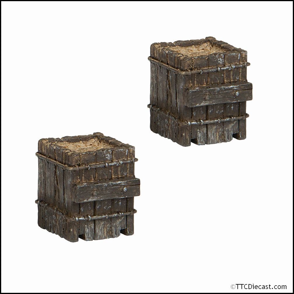 Scenecraft 44-0534 Narrow Gauge (OO9) Sleeper Built Buffer Stop (x2) OO-9 Gauge