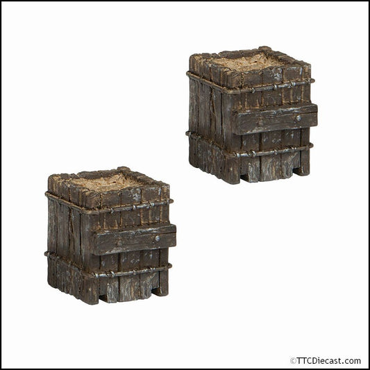 Scenecraft 44-0534 Narrow Gauge (OO9) Sleeper Built Buffer Stop (x2) OO-9 Gauge