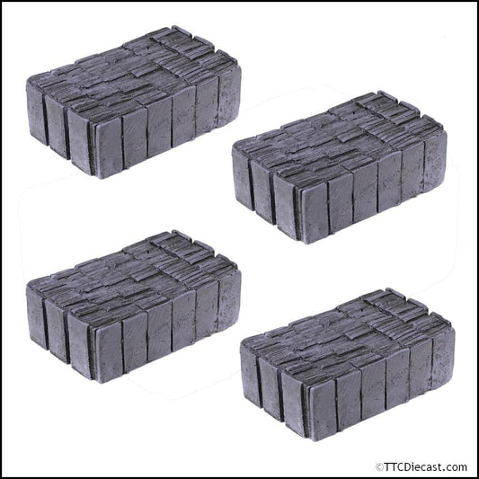 Scenecraft 44-0542 Dinorwic Wagon Slate Load (x4), OO Gauge