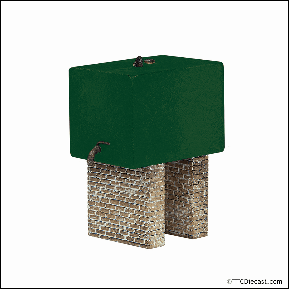 Scenecraft 44-0544A Unbunded Oil Tank Green OO Gauge