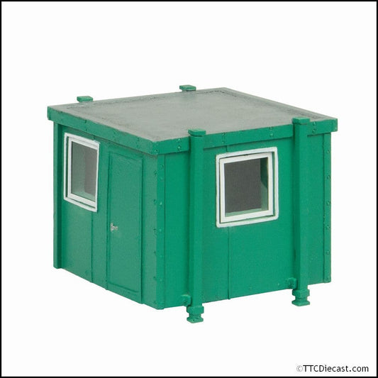 Scenecraft 44-1000G Small Portable Office - Green, OO Gauge