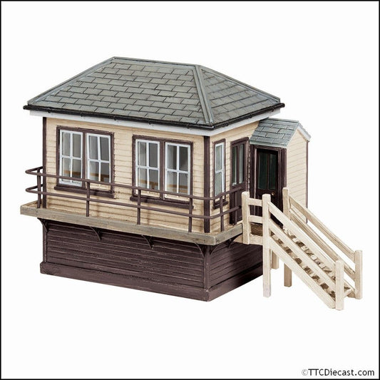 Scenecraft 44-1003B Snodland Signal Box Brown, OO Gauge