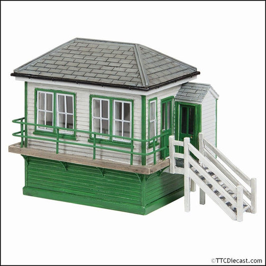 Scenecraft 44-1003G Snodland Signal Box Green, OO Gauge