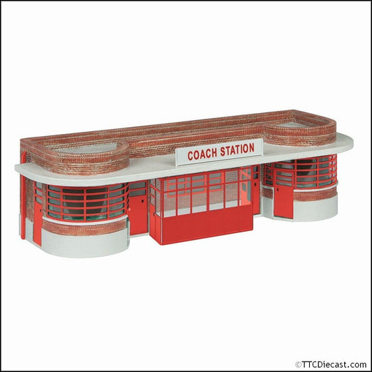 Scenecraft 44-1006R Bus and Coach Station Red, OO Gauge