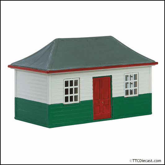 Scenecraft 44-1014 Wooden Pagoda Shed White & Green OO Gauge