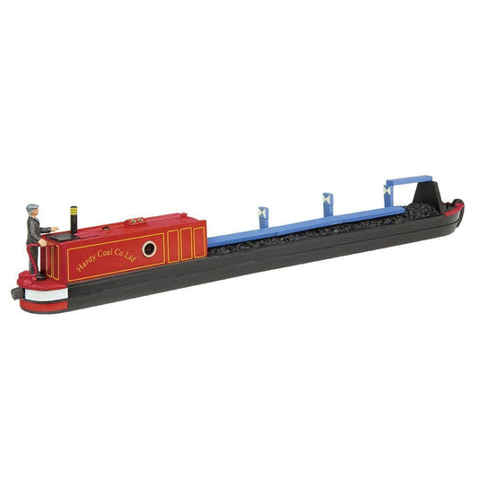 Scenecraft 44-1017 Coal Barge - Red OO Gauge