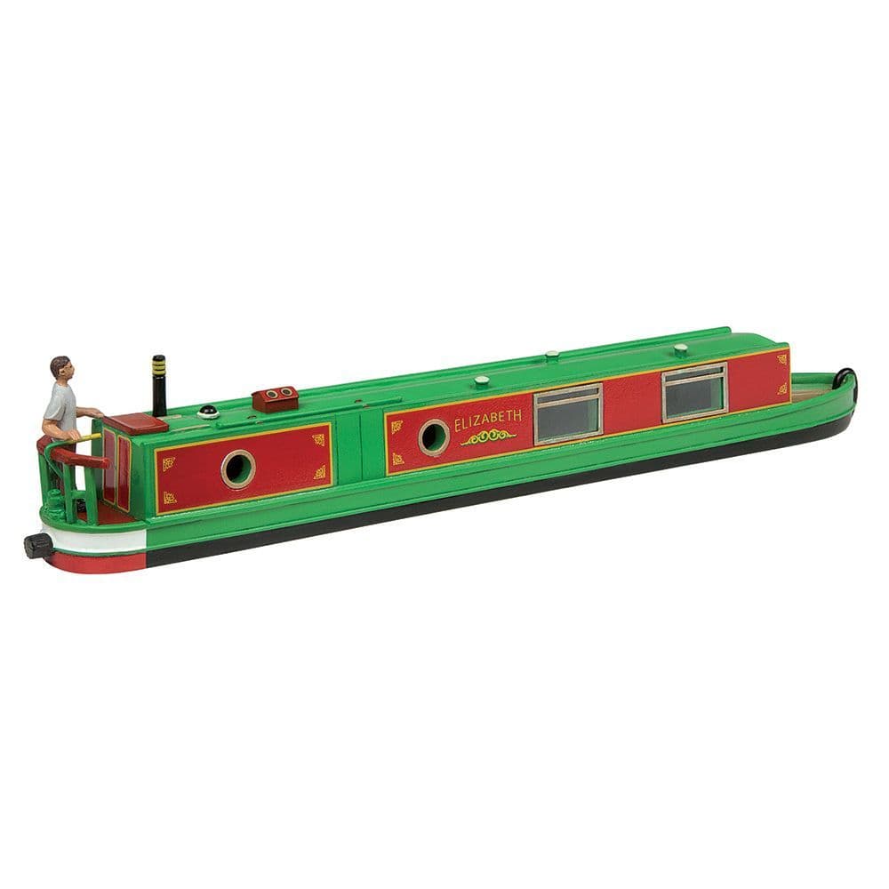 Scenecraft 44-1018 Narrow Boat - Red OO Gauge
