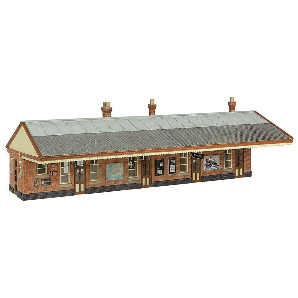 Scenecraft 44-1019 GWR Standard Station - Chocolate & Cream OO Gauge
