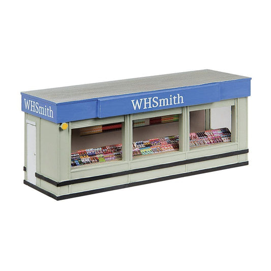 Scenecraft 44-1021 Newsagent Platform Kiosk - Blue OO Gauge