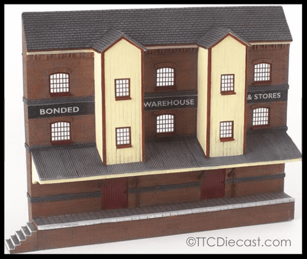 Scenecraft 44-204 Low Relief Bonded Warehouse, OO Gauge