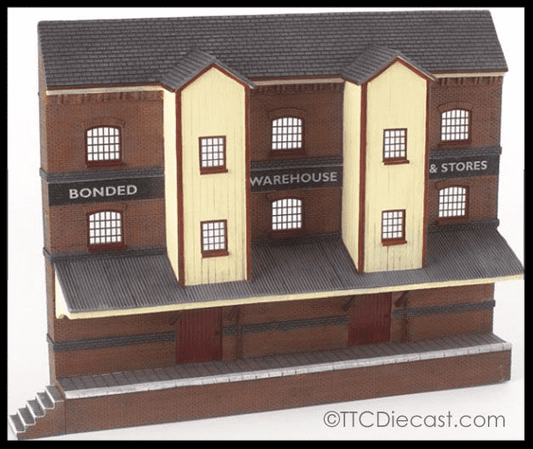 Scenecraft 44-204 Low Relief Bonded Warehouse, OO Gauge