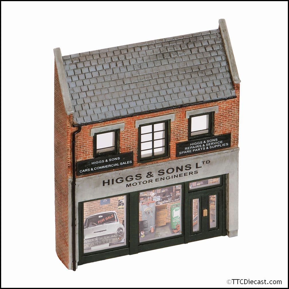 Scenecraft 44-224 Low Relief Town Garage, OO Gauge