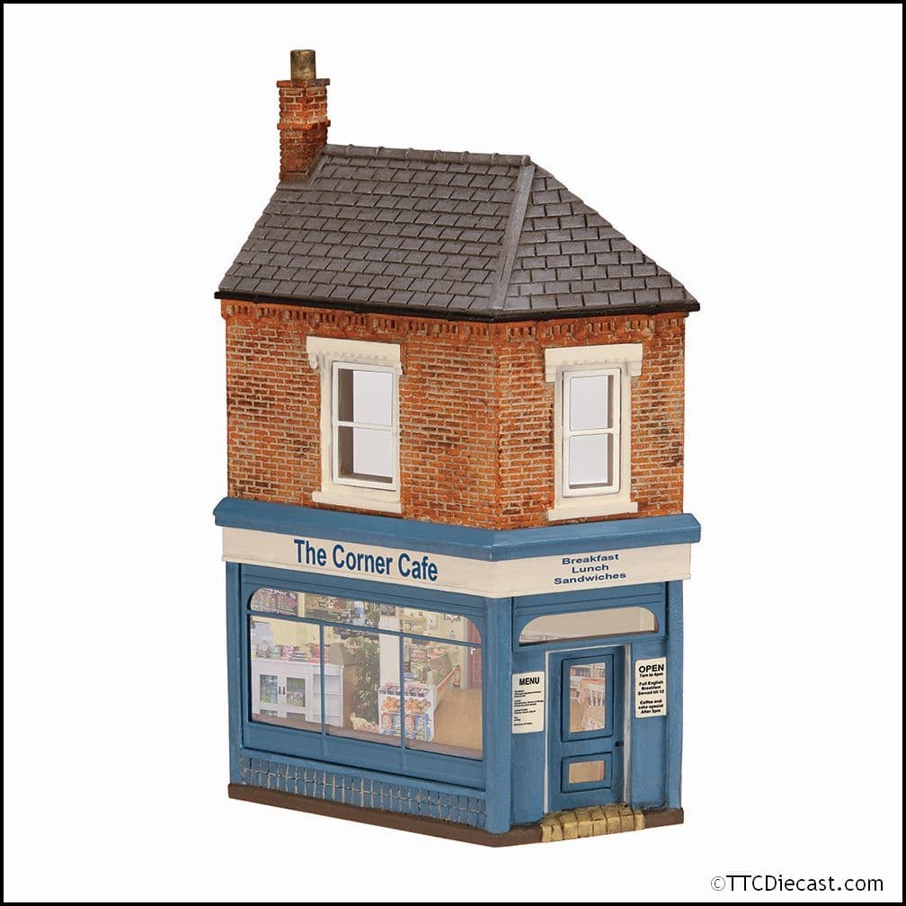 Scenecraft 44-230 Low Relief Corner Cafe, OO Gauge *LAST FEW*