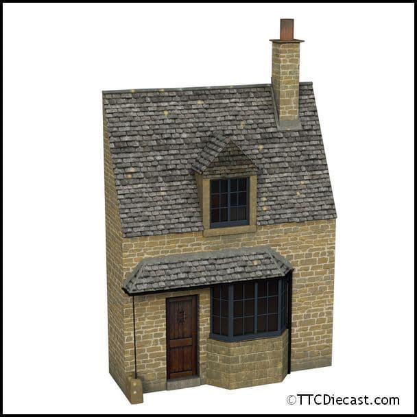 Scenecraft 44-295 Low Relief Honey Stone Cottage, OO Gauge *LAST FEW*