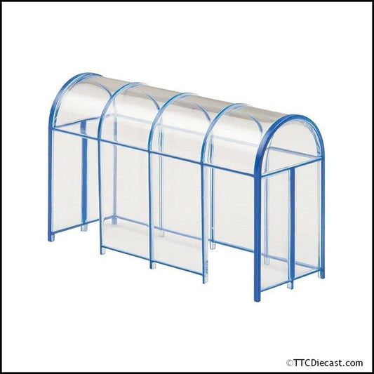 Bachmann 44-510 Shelters (x2) 59mm x 21mm x 36mm, OO Gauge