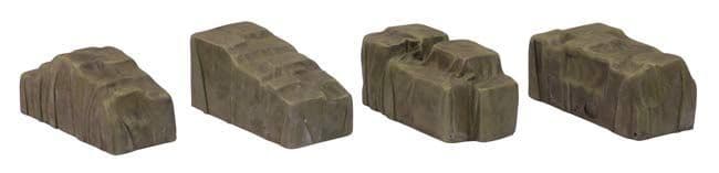 Bachmann 44-545 Tarpaulin Covered Wagon Loads x 4, OO Gauge *LAST FEW*