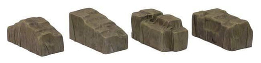 Bachmann 44-545 Tarpaulin Covered Wagon Loads x 4, OO Gauge *LAST FEW*