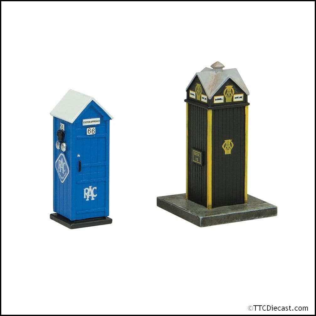 Bachmann 44-585 Roadside Rescue Phone Boxes, OO Gauge – TTCDiecast.com
