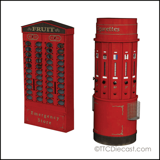 Bachmann 44-597 Platform Vending Machines, OO Gauge