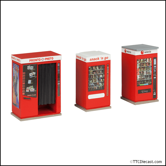 Bachmann 47-0525 Concourse Machines (x3) - O Gauge