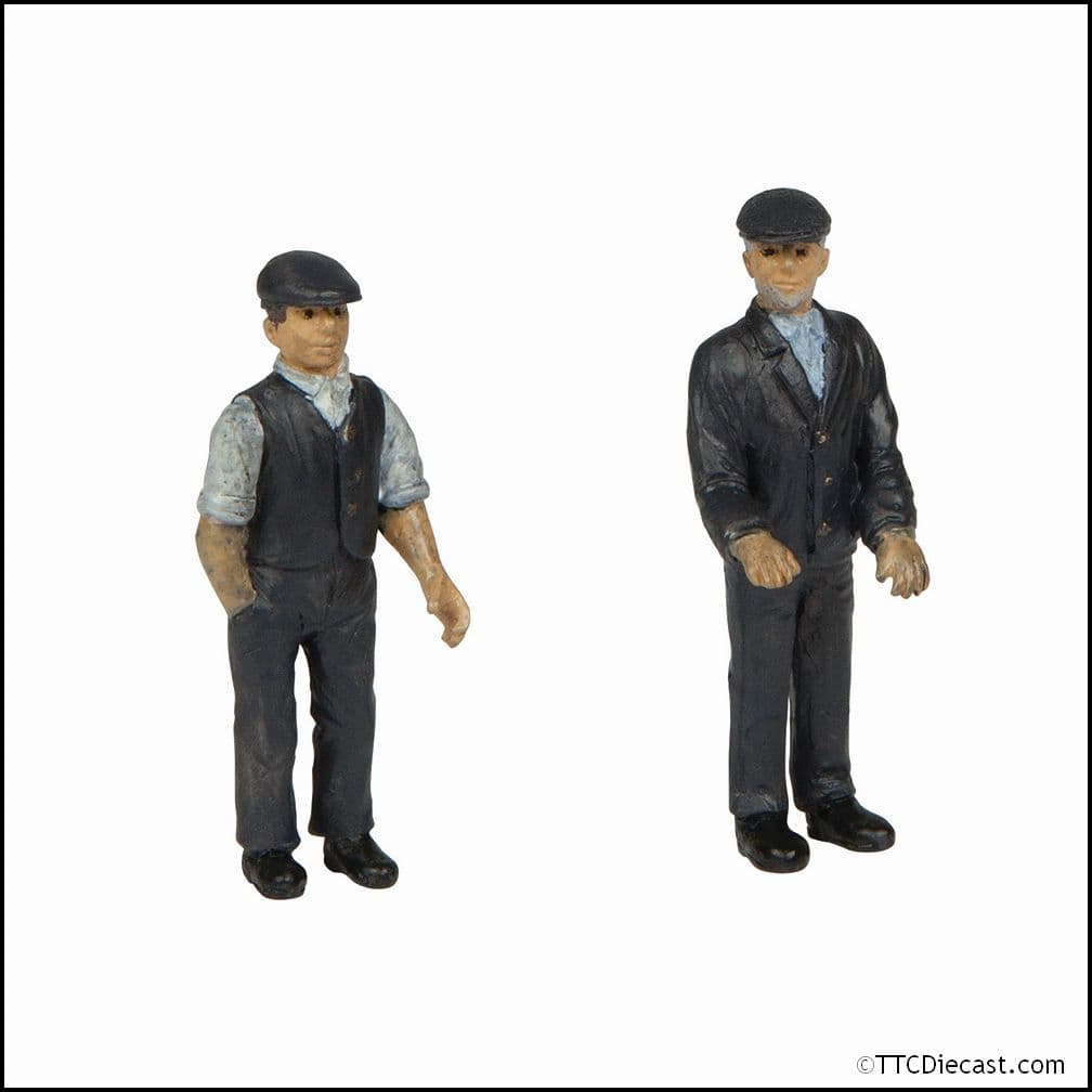 Bachmann 47-413 Narrow Gauge (NG7) Footplate Crew (x2 Figures) - NG7 Gauge