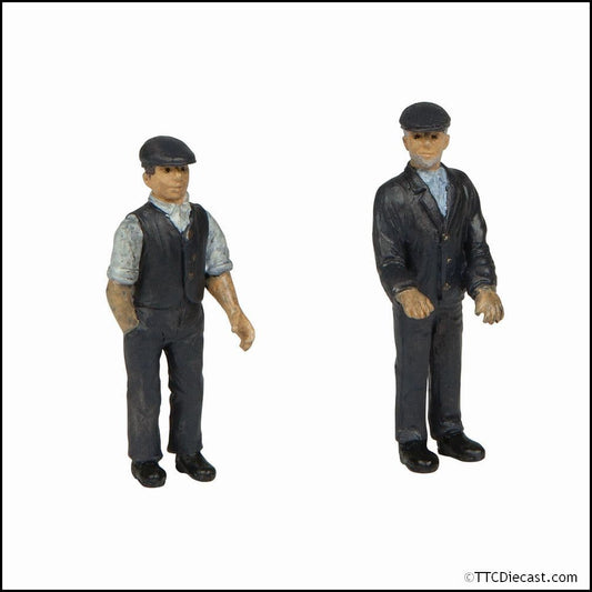 Bachmann 47-413 Narrow Gauge (NG7) Footplate Crew (x2 Figures) - NG7 Gauge