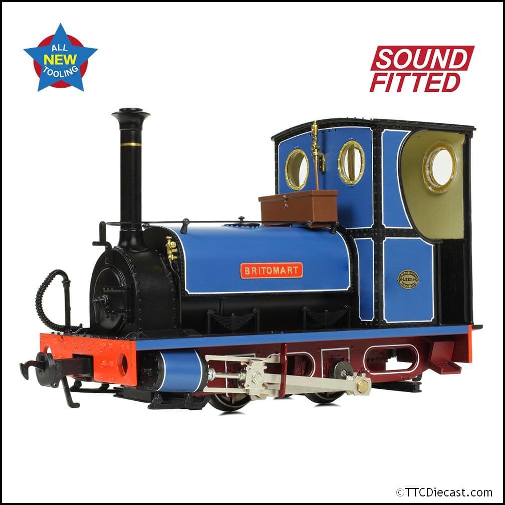 Bachmann 71-026SF Quarry Hunslet 0-4-0ST 'Britomart' Pen-yr-Orsedd Blue - NG7 Gauge