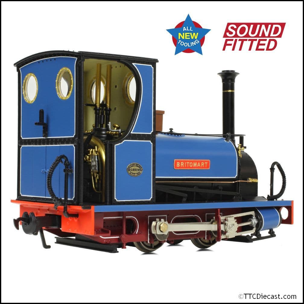 Bachmann 71-026SF Quarry Hunslet 0-4-0ST 'Britomart' Pen-yr-Orsedd Blue - NG7 Gauge