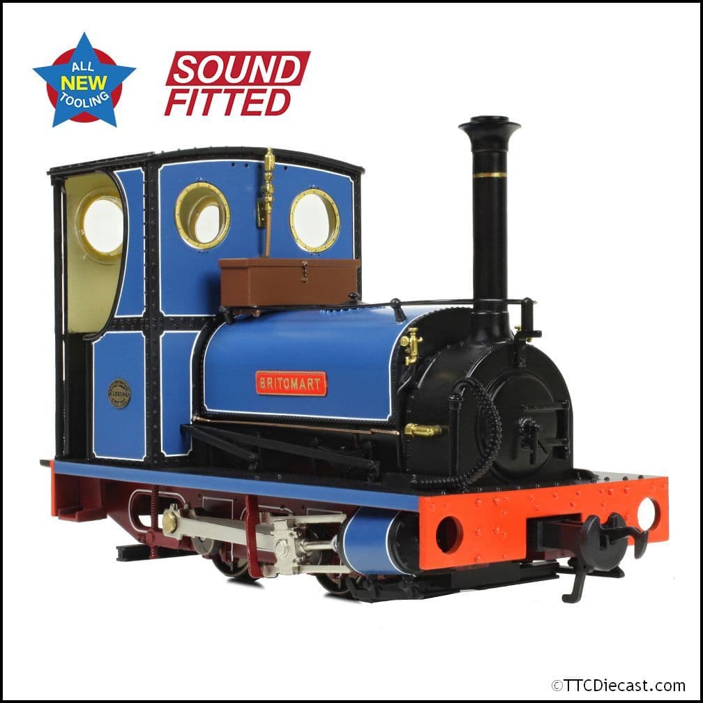 Bachmann 71-026SF Quarry Hunslet 0-4-0ST 'Britomart' Pen-yr-Orsedd Blue - NG7 Gauge