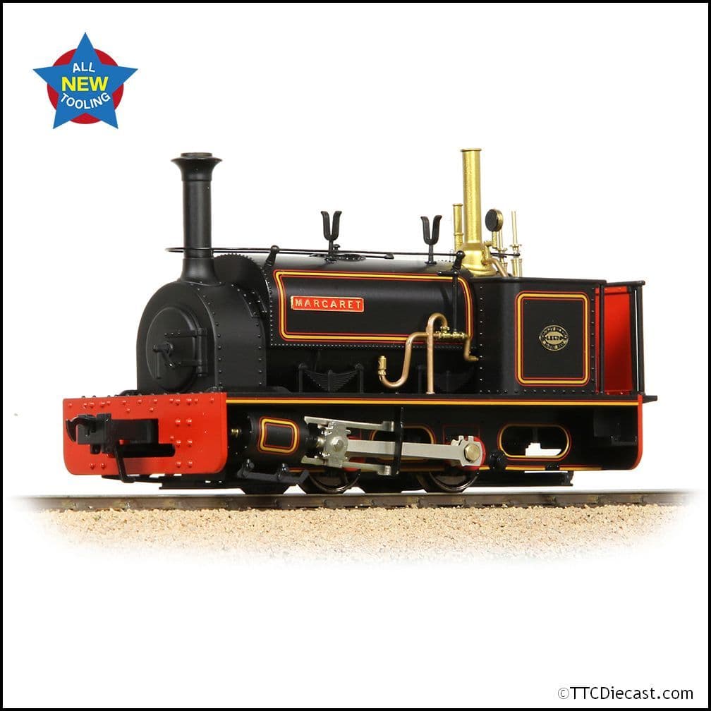 Bachmann 71-027 Quarry Hunslet 0-4-0ST 'Margaret' Penrhyn Quarry Black Early NG7 Gauge