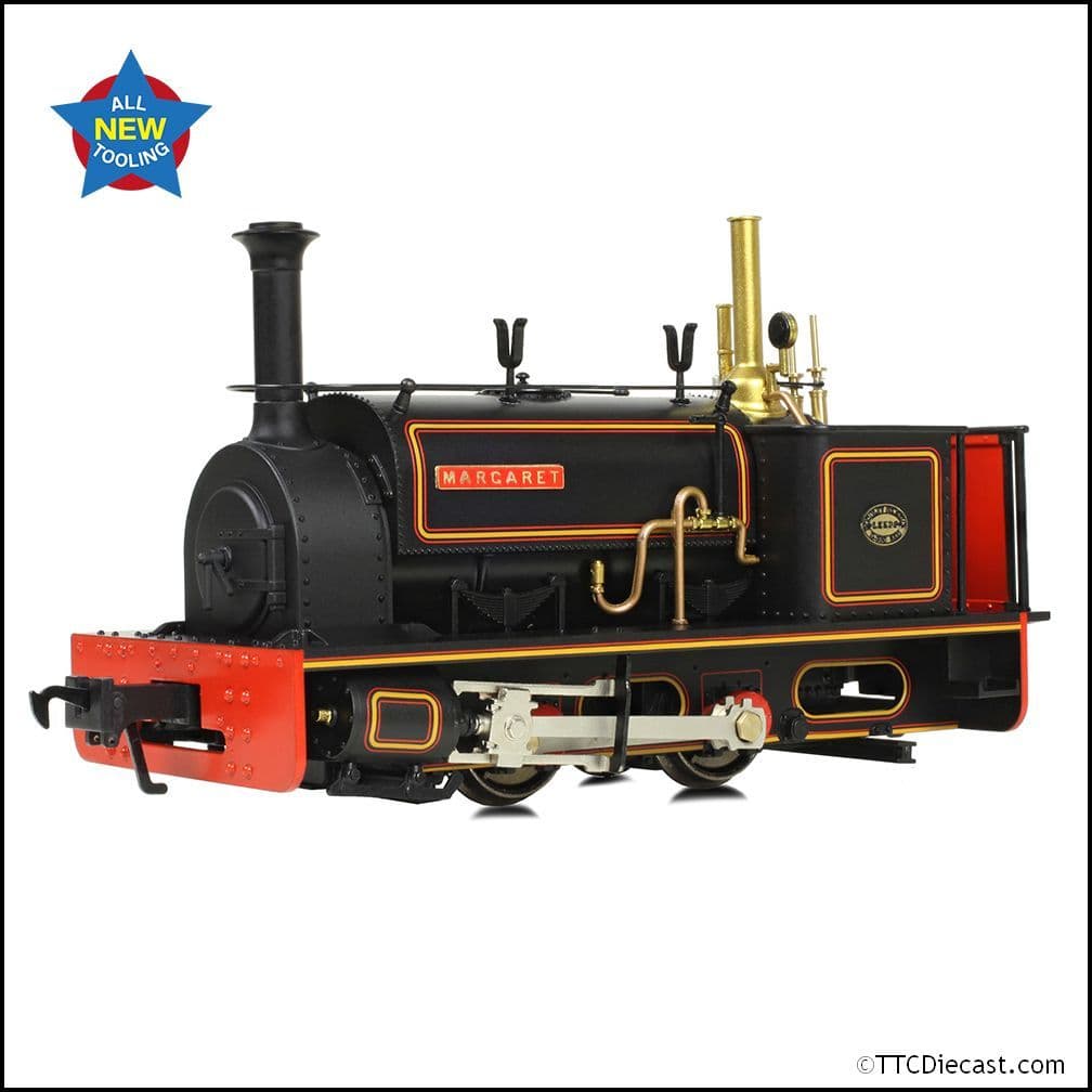 Bachmann 71-027 Quarry Hunslet 0-4-0ST 'Margaret' Penrhyn Quarry Black Early NG7 Gauge