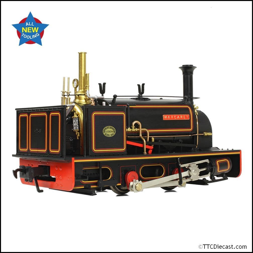 Bachmann 71-027 Quarry Hunslet 0-4-0ST 'Margaret' Penrhyn Quarry Black Early NG7 Gauge