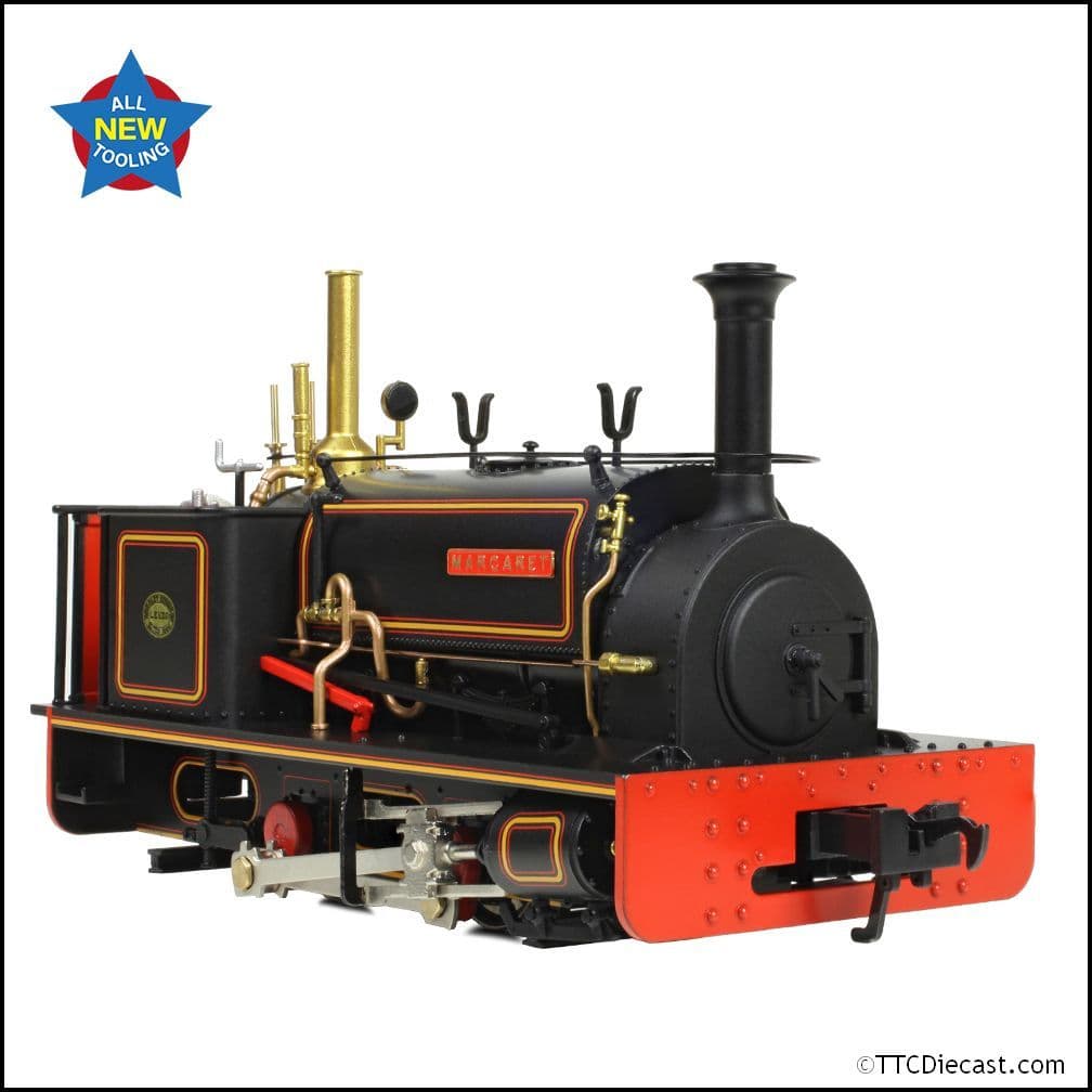 Bachmann 71-027 Quarry Hunslet 0-4-0ST 'Margaret' Penrhyn Quarry Black Early NG7 Gauge